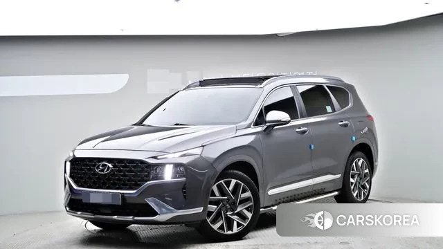 Hyundai The New Santa Fe 2020 Серый из Кореи