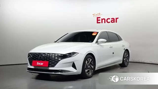 Hyundai The New Grandeur IG Hybrid 2021 Белый из Кореи