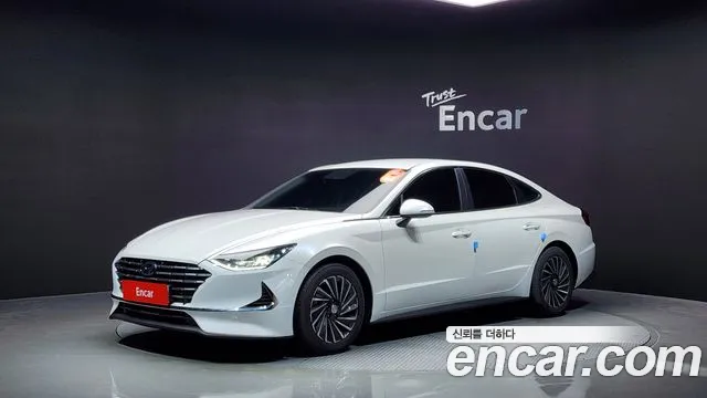 Hyundai Sonata Hybrid (DN8) 2020 Белый из Кореи