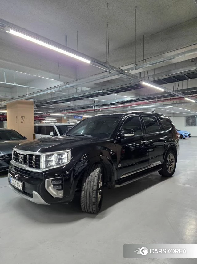 Kia Mohave Master 2021 Черный из Кореи
