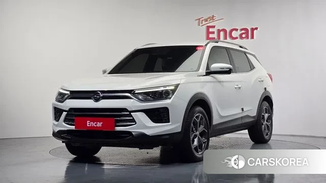 Ssangyong Beautiful Korando 2021 Белый из Кореи