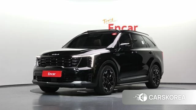 Kia The New Sorento 4th Generation 2024 Черный из Кореи