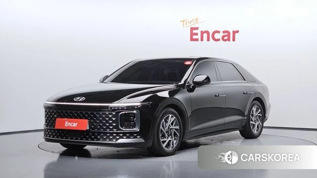Hyundai Grandeur Hybrid (GN7) 2024 Черный из Кореи