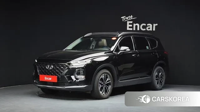 Hyundai Santa Fe TM 2018 Черный из Кореи