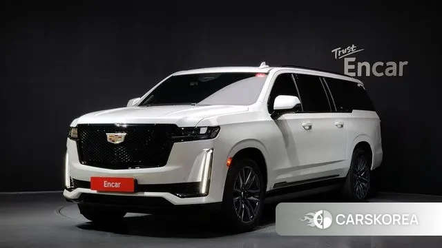 Cadillac Escalade 5th Generation 2021 Белый из Кореи