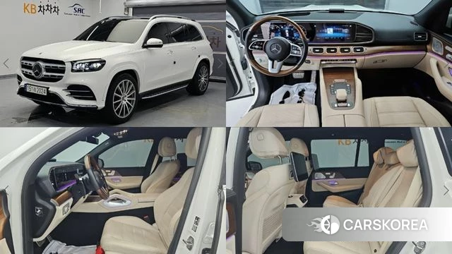Mercedes-Benz GLS - Class X167 2021 Белый из Кореи