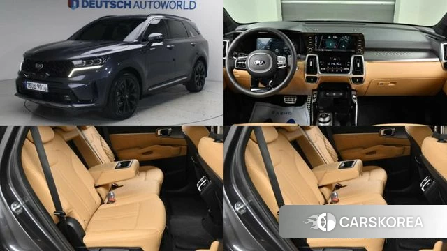 Kia Sorento 4th Generation 2020 Серый из Кореи
