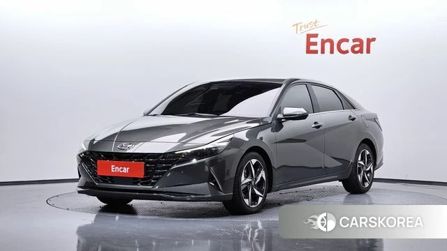 Hyundai Avante (CN7) 2021 Серый из Кореи