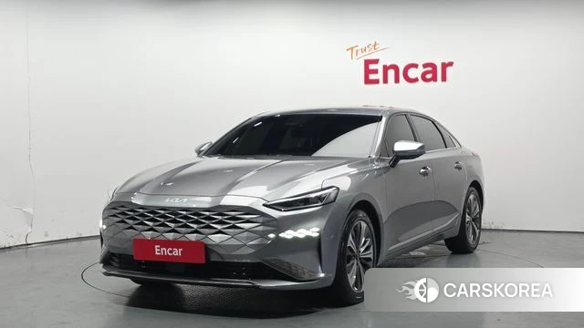 Kia K8 Hybrid 2022 Серебристо-серый из Кореи