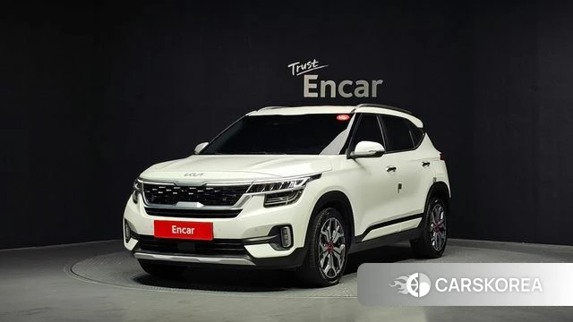 Kia Seltos 2022 Белый из Кореи