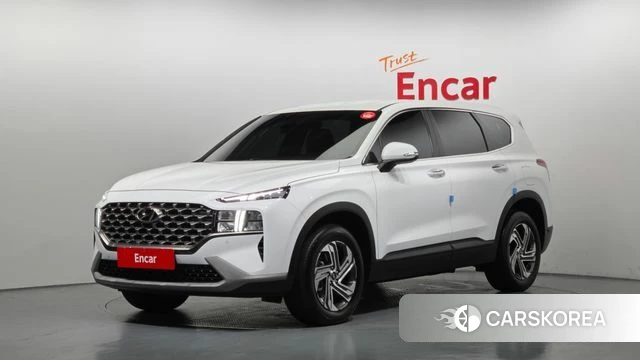 Hyundai The New Santa Fe 2022 Белый из Кореи