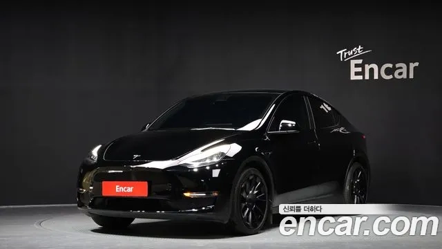 Tesla Model Y 2022 Черный из Кореи