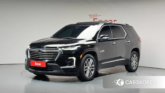 Chevrolet (GM Daewoo) Traverse 2023 Черный из Кореи