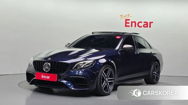 Mercedes-Benz E-Class W213 2018 Синий из Кореи