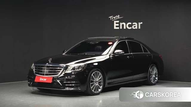 Mercedes-Benz S-Class W222 2018 Черный из Кореи
