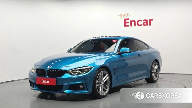 BMW 4 Series (F32) 2020 Небесно-голубой из Кореи