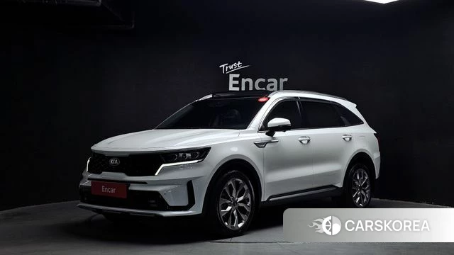 Kia Sorento 4th Generation 2021 Белый из Кореи