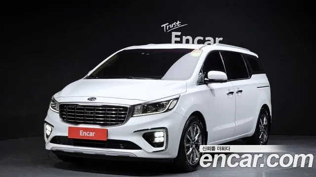 Kia The New Carnival 2020 Белый из Кореи