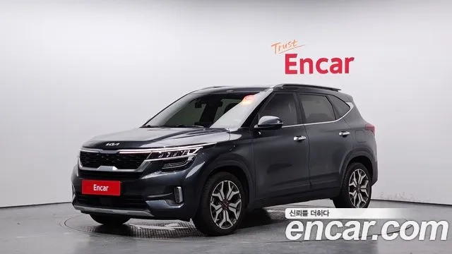 Kia Seltos 2021 Серый из Кореи