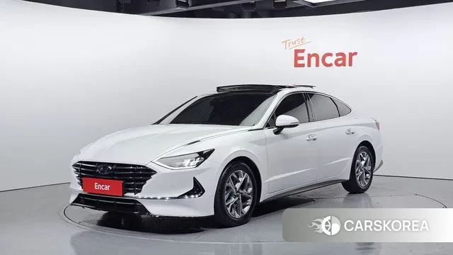 Hyundai Sonata (DN8) 2019 Белый из Кореи