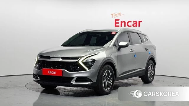 Kia Sportage 5th Generation Hybrid 2022 Серебристо-серый из Кореи
