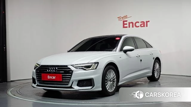 Audi A6 (C8) 2020 Белый из Кореи