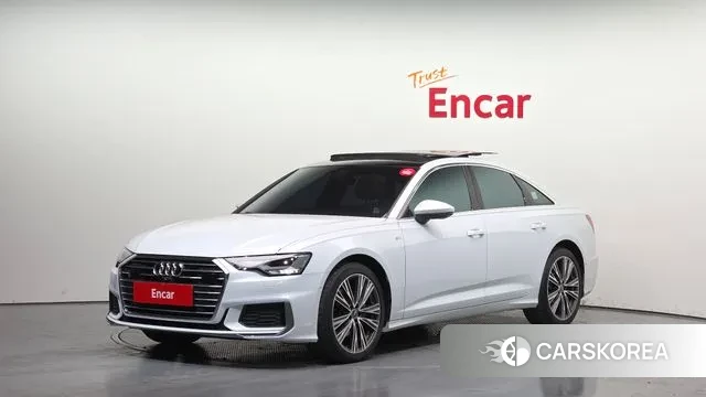 Audi A6 (C8) 2022 Белый из Кореи