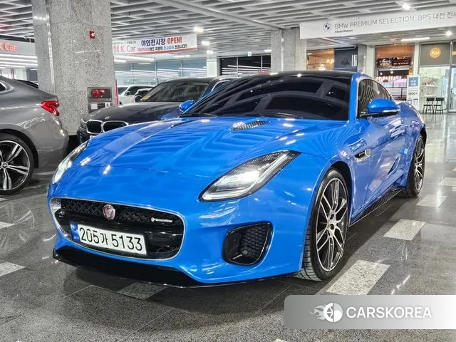 Jaguar F-TYPE 2019 Синий из Кореи