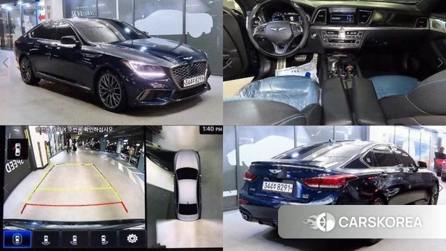 Genesis G80 2019 Синий из Кореи