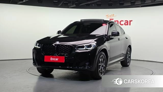BMW X4 (G02) 2023 Черный из Кореи