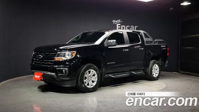 Chevrolet (GM Daewoo) Real New Colorado 2022 Черный из Кореи