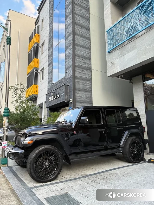 Jeep Wrangler (JL) 2020 Черный из Кореи