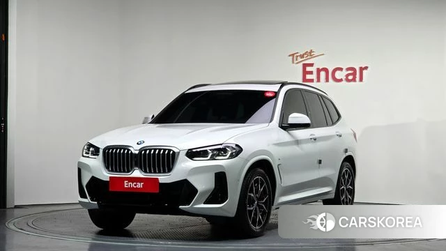 BMW X3 (G01) 2024 Белый из Кореи