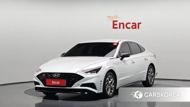Hyundai Sonata (DN8) 2021 Белый из Кореи