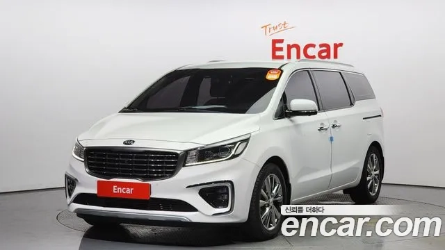 Kia The New Carnival 2019 Белый из Кореи