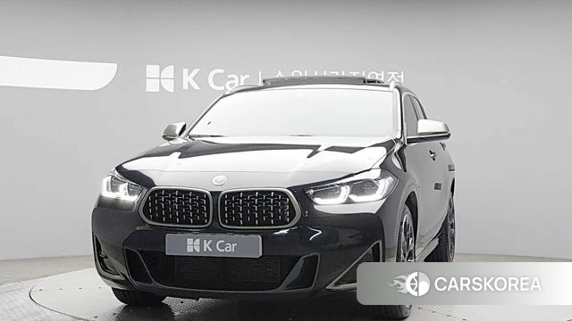 BMW X2 (F39) 2023 Черный из Кореи