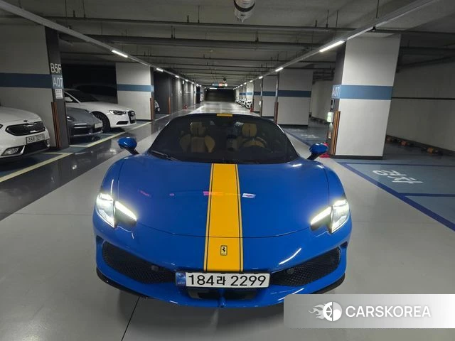 Ferrari 296 GTS 2025 Синий из Кореи