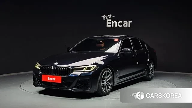 BMW 5 Series (G30) 2022 Черный из Кореи