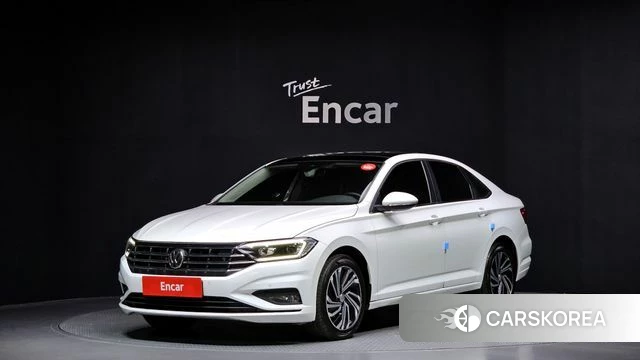 Volkswagen 7th Generation of Jetta 2021 Белый из Кореи