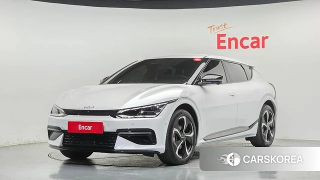 Kia EV6 2022 Белый из Кореи
