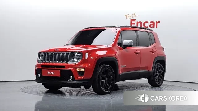 Jeep Renegade 2022 Красный из Кореи