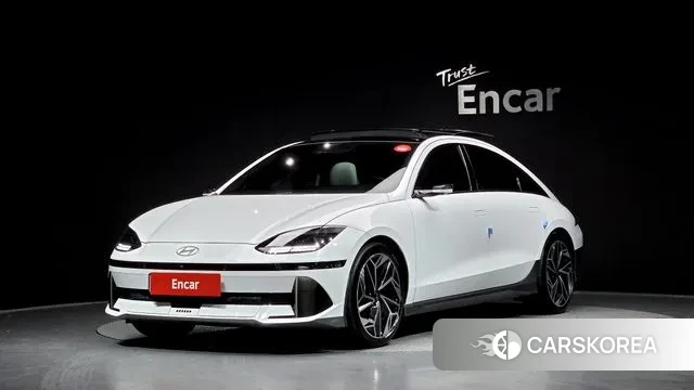 Hyundai Ionic 6 2022 Белый из Кореи