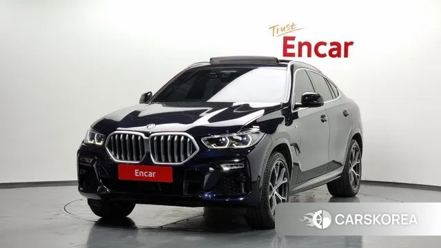 BMW X6 (G06) 2021 Синий из Кореи