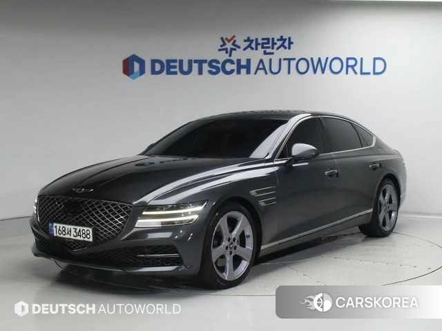 Genesis G80 (RG3) 2021 Серебристо-серый из Кореи