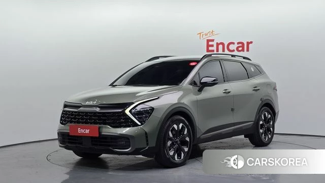 Kia Sportage 5th Generation 2022 Зеленый из Кореи