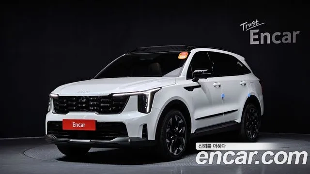 Kia The New Sorento 4th Generation 2023 Белый из Кореи