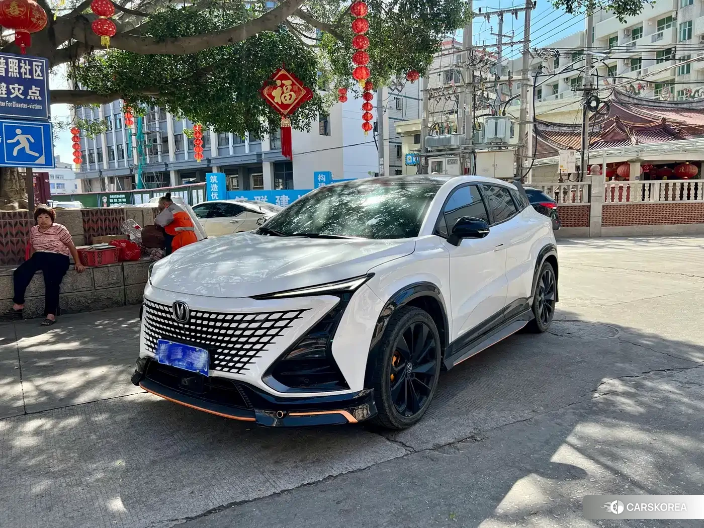 Chang'an UNI-T 2021 Белый из Китая