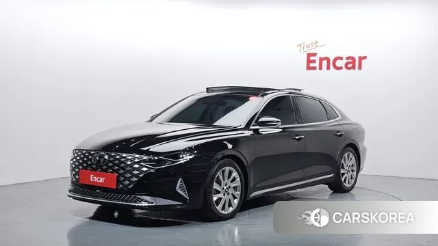 Hyundai The New Grandeur IG Hybrid 2021 Черный из Кореи