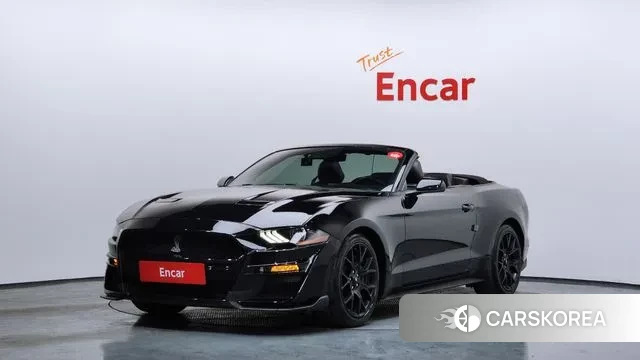 Ford Mustang 2019 Черный из Кореи