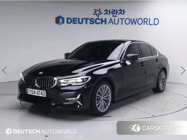 BMW 3 Series (G20) 2021 Черный из Кореи
